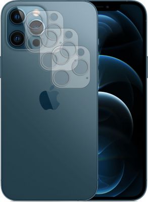 Protège écran VISIODIRECT 3 Verres camera pour iPhone 12 Pro Max