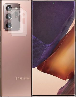 Protège écran VISIODIRECT 2Verre camera pour Samsung Note 20 Ultra