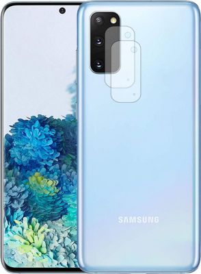 Protège écran VISIODIRECT 2 Verre camera pour Samsung Galaxy S20
