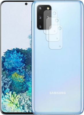 Protège écran VISIODIRECT 3 Verres camera pour Samsung Galaxy S20+