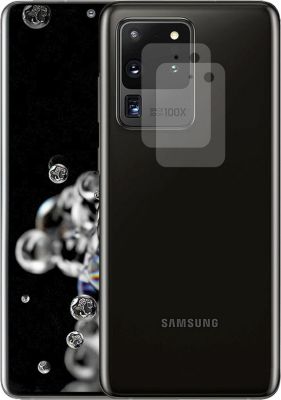 Protège écran VISIODIRECT 2 Verre camera pour Samsung S20 Ultra
