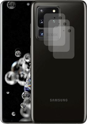 Protège écran VISIODIRECT 3 Verres camera pour Samsung S20 Ultra