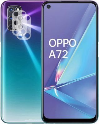 Protège écran VISIODIRECT 2 Verre trempé camera pour Oppo A72 4G