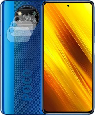 Protège écran VISIODIRECT 3 Verres camera pour Xiaomi Poco X3 NFC