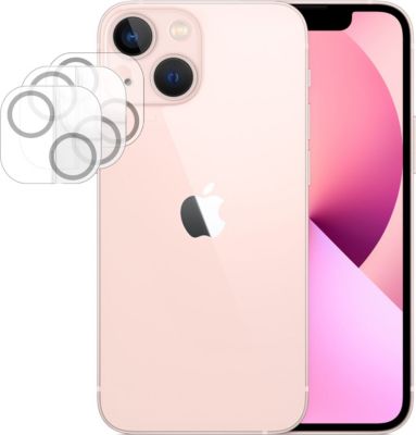 Protège écran VISIODIRECT 3 Verres camera pour iPhone 13 Mini