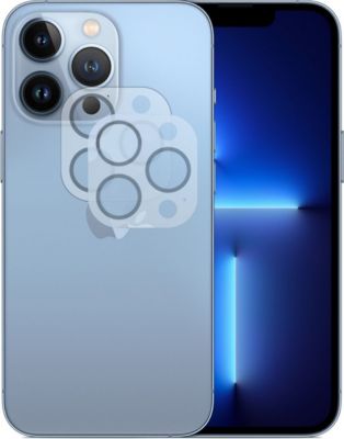Protège écran VISIODIRECT 2 Verre trempé camera pour iPhone 13 Pro