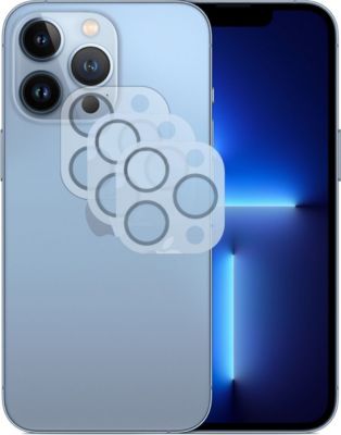 Protège écran VISIODIRECT 3 Verre trempé camera pour iPhone 13 Pro