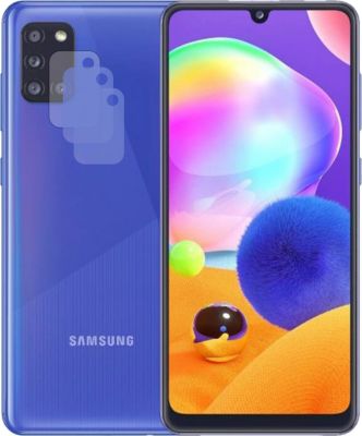 Protège écran VISIODIRECT 3 Verres camera pour Samsung Galaxy A31