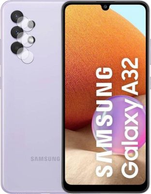 Protège écran VISIODIRECT 2Verre camera pour Samsung Galaxy A32 4G