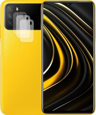 Protège écran VISIODIRECT 3 Verres camera pour Xiaomi Poco M3 6.53