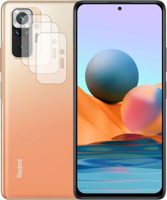 Protège écran VISIODIRECT 3 Verres camera pour Redmi Note 10 Pro