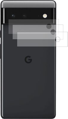 Protège écran VISIODIRECT 3 Verres camera pour Google Pixel 6 5G
