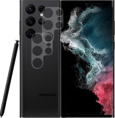 Protège écran VISIODIRECT 2 Verre camera pour Samsung S22 Ultra Protège écran VISIODIRECT 2 Verre camera pour Samsung S22 Ultra