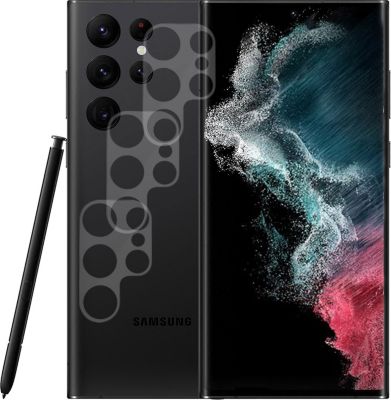 Protège écran VISIODIRECT 3 Verres camera pour Samsung S22 Ultra