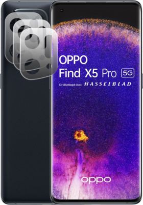 Protège écran VISIODIRECT 3 Verres camera pour Oppo Find X5 Pro