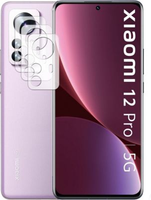 Protège écran VISIODIRECT 3 Verres camera pour Xiaomi 12 Pro 5G