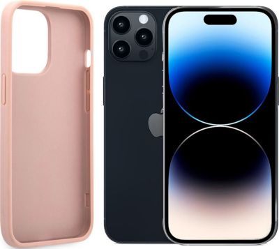 Coque VISIODIRECT Coque souple Rose pour iPhone 14 Pro 6.1