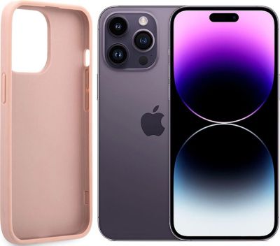 Coque VISIODIRECT Coque Rose pour iPhone 14 Pro Max