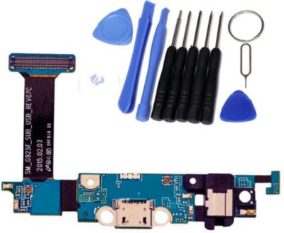 Pièce détachée VISIODIRECT Nappe de charge pour Samsung S6 Edge
