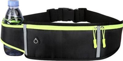Etui VISIODIRECT Sac banane Noir ceinture de marche