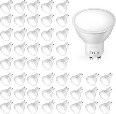 Ampoule VISIODIRECT 50 Ampoules LED GU10 Spot 3W Spotlight