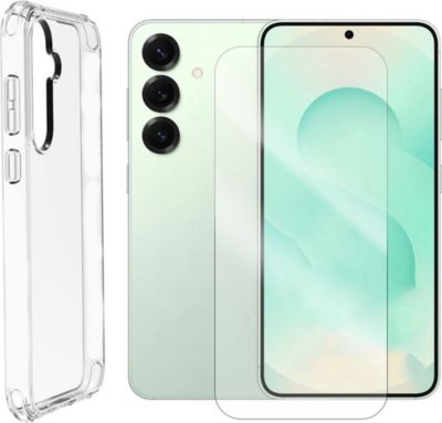 Protège écran VISIODIRECT Verre + Coque pour Samsung S25+ Plus 5G
