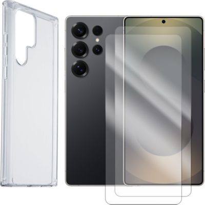 Protège écran VISIODIRECT Verre pour Samsung S25 Ultra 5G + Coque