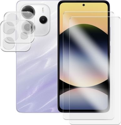 Protège écran VISIODIRECT 2Verre trempépour Xiaomi Redmi Note14 4G