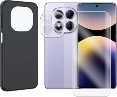 Protège écran VISIODIRECT Verre pour Redmi Note 14 Pro 4G + Coque