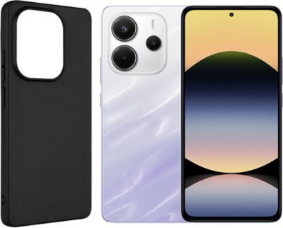 Coque VISIODIRECT Coque Noir pour Xiaomi Redmi Note 14 4G