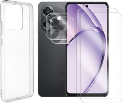 Coque VISIODIRECT 2 Verre Trempé pour Oppo A3/A40 4G+Coque
