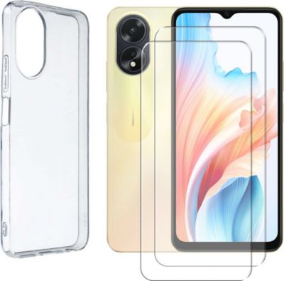 Coque VISIODIRECT 2 Verre pour Oppo A18/ Oppo A38 + Coque