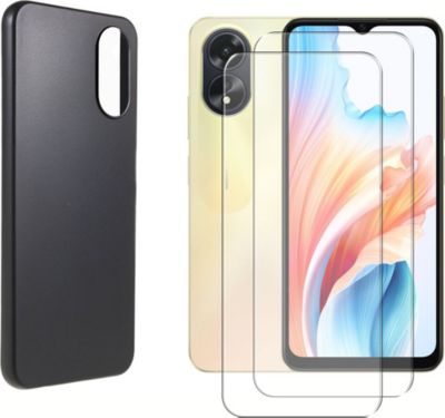 Coque VISIODIRECT 2 Verre trempé + Coque pour Oppo A18/A38