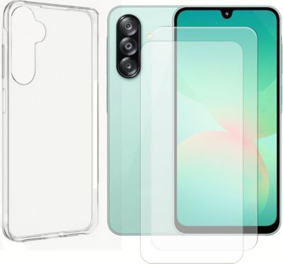 Coque VISIODIRECT 2 Verre trempé pour Samsung A26 5G+Coque