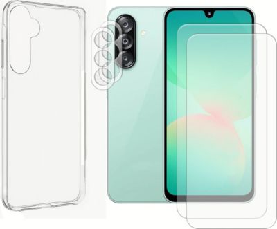 Coque VISIODIRECT 2 Verres Trempé pour Samsung A26 + Coque Coque VISIODIRECT 2 Verres Trempé pour Samsung A26 + Coque