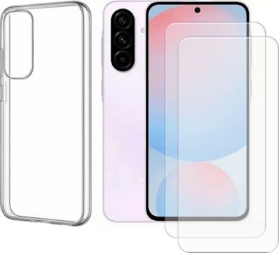 Coque VISIODIRECT 2Verre trempé pour Samsung A36/A56+Coque