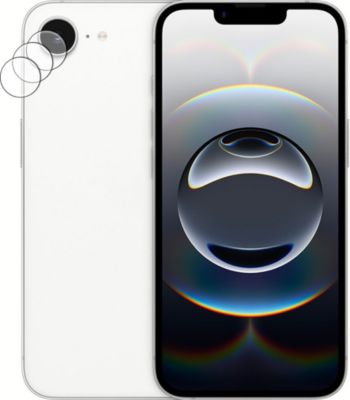 VISIODIRECT 3 Verre trempé camera pour iPhone 16E