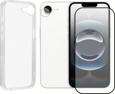 Coque VISIODIRECT Verre Trempé pour iPhone 16E + Coque