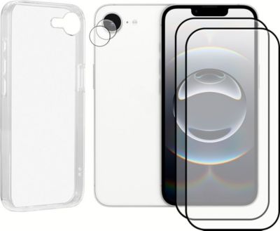 Coque VISIODIRECT 2 Verres Trempé pour iPhone 16E + Coque