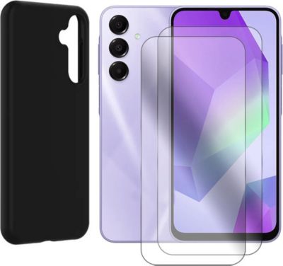 Coque VISIODIRECT 2 Verre trempé + Coque pour Samsung A16
