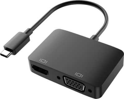 Adaptateur USB-C/HDMI VISIODIRECT Adaptateur USB C vers HDMI et VGA femell