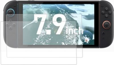 Protection écran VISIODIRECT 2 verre trempé pour Nintendo Switch 2