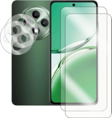 Protège écran VISIODIRECT 2Verre trempé pour OPPO RENO 12F/12FS 4G