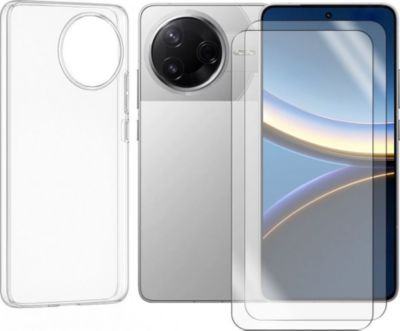 Coque VISIODIRECT 2Verre +Coque pour Poco F7 PRO /F7 ULTRA