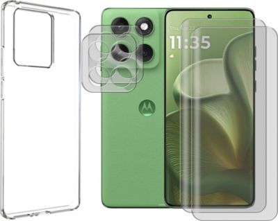Coque VISIODIRECT 2Verre Trempé+Coque pour Motorola Edge60 Coque VISIODIRECT 2Verre Trempé+Coque pour Motorola Edge60