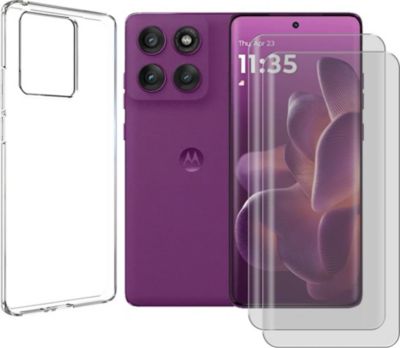 Coque VISIODIRECT 2Verre+Coquepour Motorola Edge 60 FUSION Coque VISIODIRECT 2Verre+Coquepour Motorola Edge 60 FUSION