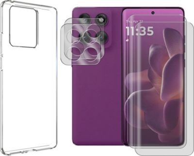 Coque VISIODIRECT 2Verre + Coque pour Motorola Edge 60 PRO