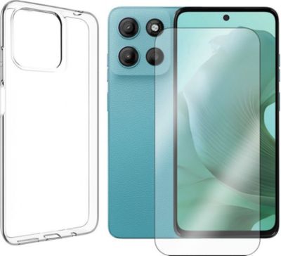 Coque VISIODIRECT Verre trempé+Coquepour Motorola Moto G15