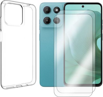 Coque VISIODIRECT 2 Verre + Coque pour Motorola Moto G15