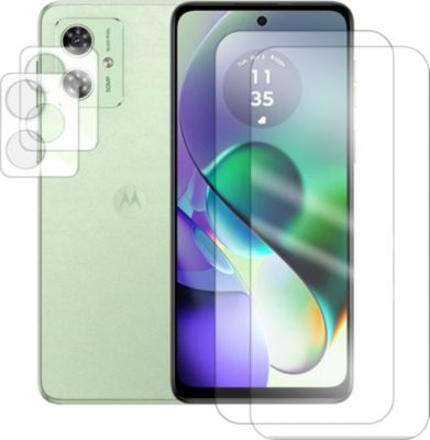 Protège écran VISIODIRECT 2Verre trempé pour Motorola Moto G54/G55
